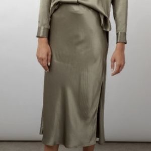 Nwt Rails Maya olive skirt sz small